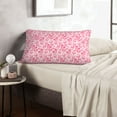 thumbnail image 6 of Balery pink heart Pattern Bedding Queen Pillow Cases - Envelope Closure - Soft Brushed Microfiber Fabric - Shrinkage and Fade Resistant Pillow Cases-14"x20", 6 of 6