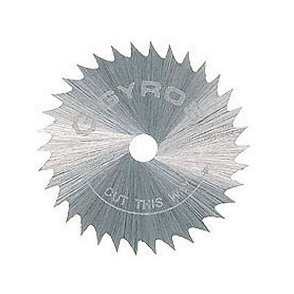 Hoja de sierra Gyros Mini, 2,5 cm, dientes gruesos, 34 TPI