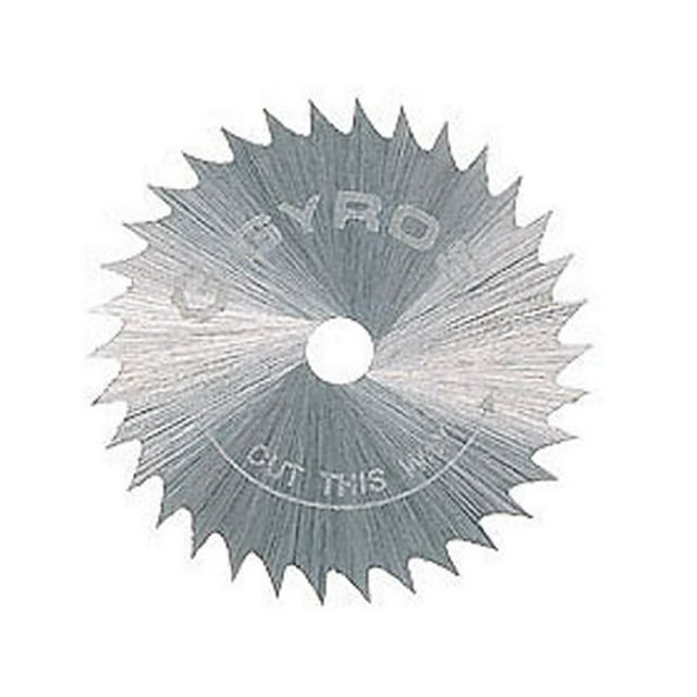 Hoja de sierra Gyros Mini, 2,5 cm, dientes gruesos, 34 TPI