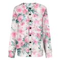 thumbnail image 4 of Kaondbfi Women's Cardigan, Autumn and Winter Knitted Button Cardigan Casual Coat Top Winter Clothing for Women, 4 of 5