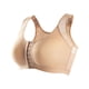 thumbnail image 2 of Sujetador deportivo con cierre frontal y hebilla en la parte delantera, ropa interior postoperatoria sin aros de talla grande Sujetador abierto para cirugía de aumento de senos para mujer, 2 of 6