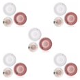 thumbnail image 3 of Guardoinrt 2pieces Easy To Clean Hair Stopper With Four Suction Cups For Stable Fixation White+Pink 5Set, 3 of 6