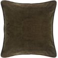 thumbnail image 2 of Hiend Accents Unisex Reversible Suede Euro Sham Tan One Size, 2 of 4
