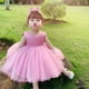 thumbnail image 5 of Vestido NSSMWTTC para niñas pequeñas, vestido rosa empolvado con volantes, 6-12 m, 5 of 7