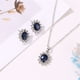 thumbnail image 3 of Fiudx Collar de Moda, Elegante Diseño de Girasol con Diamantes, Elegante Conjunto de Aretes, Material de Aleación, Perfecto para Fiestas, Regalos y Uso Diario, Accesorio Llamativo., 3 of 6