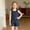 Blue, variant on Toddler Kids Sleeveless Outfit, Solid Color Round Neck Tank Top and Shorts 2 Piece Set for Boys Girls 3 Months-13 Years Old Navy 1-2 Years(1 Years)