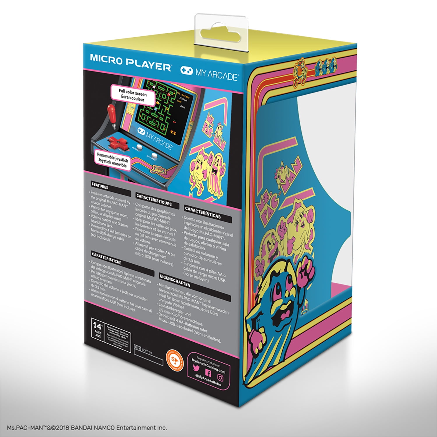 My Arcade® My Arcade Dgunl-3230 Ms. Pac-man Micro Player