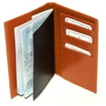 thumbnail image 3 of USA Genuine Leather Passport Cover Travel Document Holder ID Card Wallet, 3 of 4