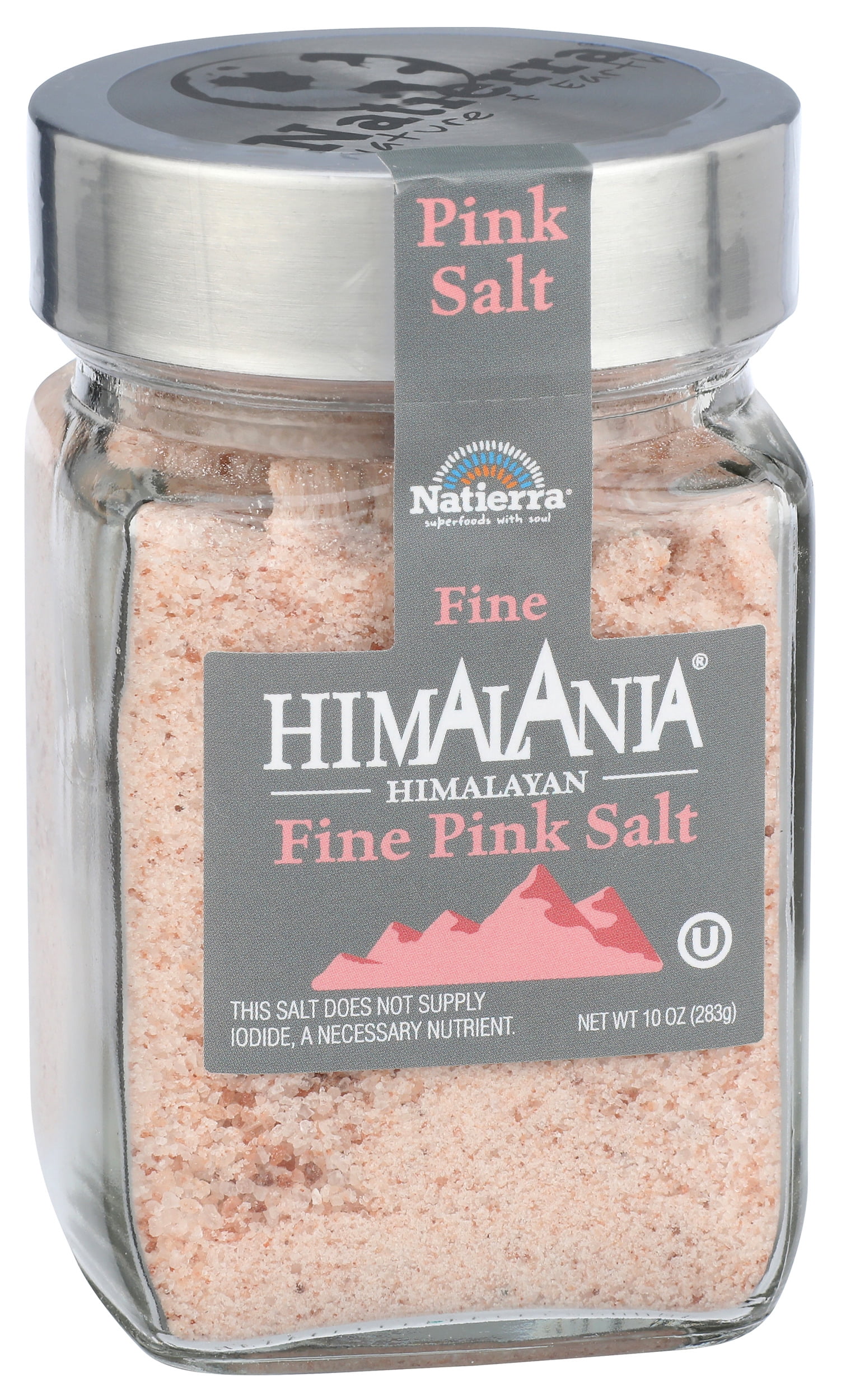 Pack of 6, Natierra Fine Himalania Himalayan Pink Salt, 10 oz