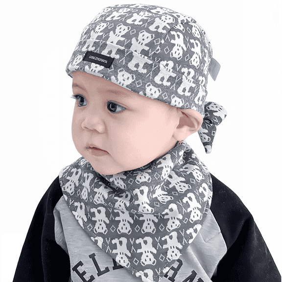 Children's hat handsome cute net red cartoon animal pirate hat set single cap