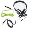 thumbnail image 2 of 7829 Noise Cancelling Headphones Cable Convenient Audio Control Gaming Headset Cable Audio Cord for AKG K450 K452 K480 Q460, 2 of 9
