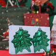 thumbnail image 4 of Festival Plastic Leaf Shape Hangings 2Boxes Pack Varied Color And Form For Christmas Tree Embellishment Red, 4 of 5