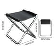 thumbnail image 4 of CHUANK Chaise Pliante de Camping Liquidation Chaise de Pêche avec Sac de Rangement Chaise Pliante d'Extérieur Tabouret de Pêche Compact Tabouret de Camping Portable Chaise de Sac à Dos avec Tissu Oxford Rouge, 4 of 4