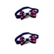 thumbnail image 4 of Collares para perros Greeniant corbatas de lazo Cachorro azul a cuadros, 4 of 6