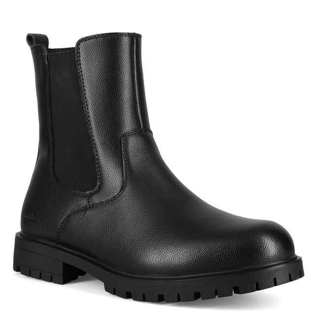 Aquatherm Canada Men James Boots Medium Width Side zip Black