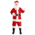 thumbnail image 5 of Adult Deluxe Red Santa Claus Costume, 5 of 8