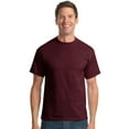 thumbnail image 6 of Port Company Tall Core Blend Tee-4XLT (Athletic Maroon), 6 of 6