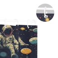 thumbnail image 5 of Yayeee Shower Curtain with Hooks 72"x72" Waterproof Fabric Bathroom Hanging Decor, Astronaut Space, 5 of 5