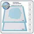 thumbnail image 3 of Premium Dog Training Pads - Most Absorbent - Latest Improved Version - Best Puppy Pad Doggie Pads - 200 Counts, 3 of 4
