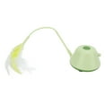 thumbnail image 2 of Automatic Cat Toy, Electric Kitten Feather Toy 3 Modes Obstacle Sensor  For Indoor Green, 2 of 8