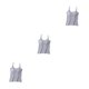 thumbnail image 4 of Guardurnaity Camiseta sin mangas sexy de poliéster para mujer con cubiertas para pezones para ropa de fiesta Camisolas y chalecos para mujer Tops Type1 NO1, 4 of 6