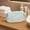 Light Blue, variant on Viflosae Large Capacity Makeup Bag Waterproof Cosmetic Storage Pouch Portable Travel Wash Bag for Brushes and Toiletries