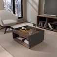 thumbnail image 2 of Mesa de Centro Stone Color Milan Onix, 2 of 8