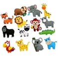 thumbnail image 4 of Zoo Felt Animal Nursery Sewing for kids Friends Animals Sewing for Kids Animals Sewing Kits for Children Beginner Girls Boys style B, 4 of 9