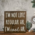 thumbnail image 4 of Birdeem Funny Wooden Office Desk Sign Interesting Wooden Platform Office Sign A, 4 of 12
