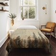 thumbnail image 4 of Brown Forest Tapestry for Bedroom Wall Hanging Tapestry, Vintage Tree Farmhouse Botanical Ceiling Backdrop Tapestries Poster Blanket Wall Decor for Teens Room Living Room Dorm 39" x 59", 4 of 8