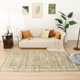 thumbnail image 3 of LOKHOM 5'x 8' Bohemian Area Rugs for Living Room, Non-Slip Backing Machine Washable Carpet, Brown, 3 of 9