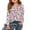 #A18-Pink, variant on Abcomgle Girls Long Sleeve Shirts 10-12 Casual Floral Print Crewneck Shirts for Kids Girls Fall Basic Girls Tops Trendy Blouses for Girls 11-12 Years,Cyan