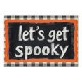 thumbnail image 4 of Let's Get Spooky Haloween Buffalo Plaid Table Mats Set of 4 12x18in Inch Seasonal Fall Holiday Table Mat Durable No Slip Table Mats for Party Kitchen Dining Decoration, 4 of 7