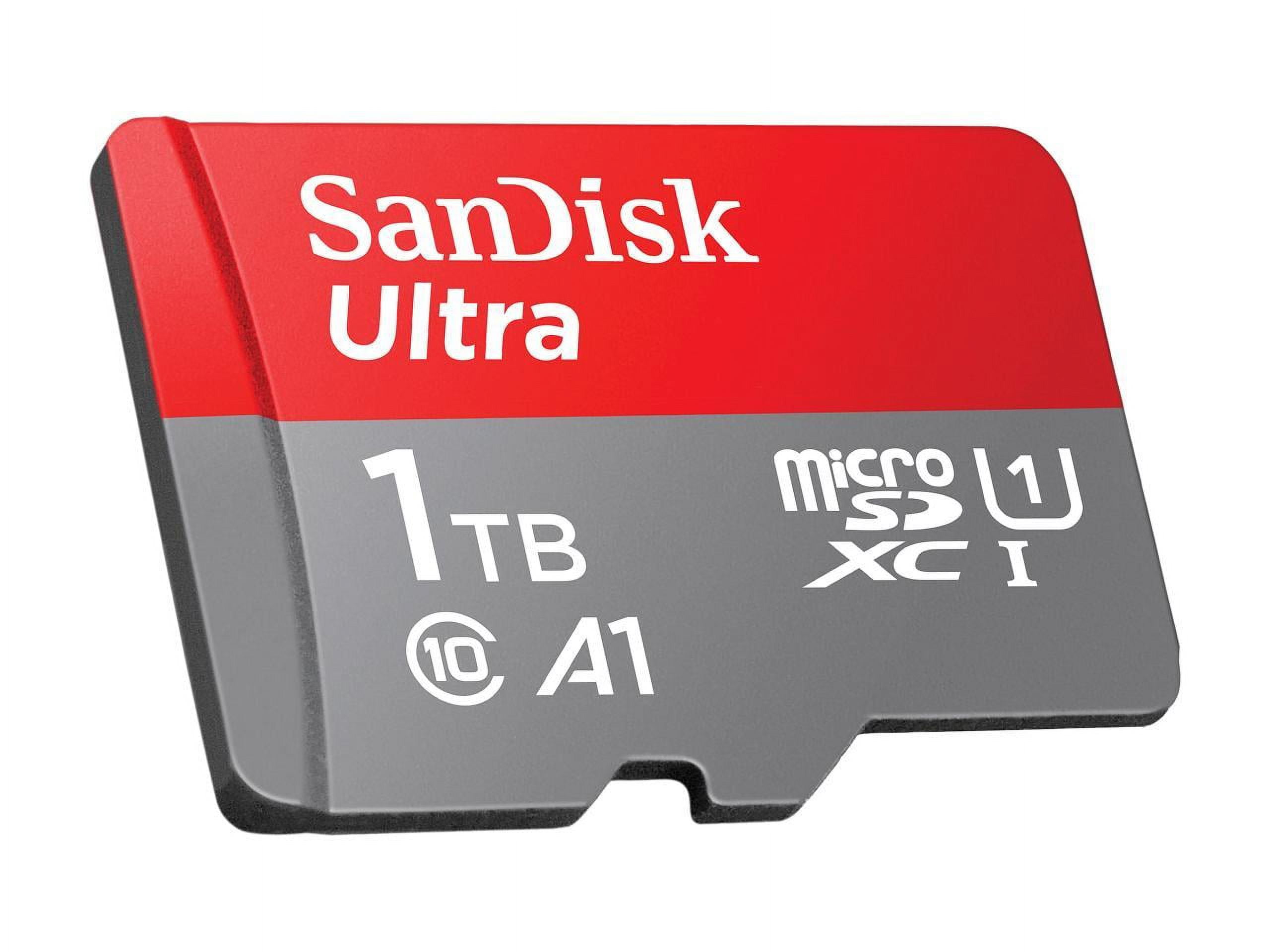 SanDisk 1TB Ultra UHS-I microSDXC Memory Card with SD