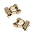 thumbnail image 1 of YOSADIER 2Ud Conector De Terminal Para Batería De Auto Metálico Dorado Instalación Rápida Fácil, 1 of 8
