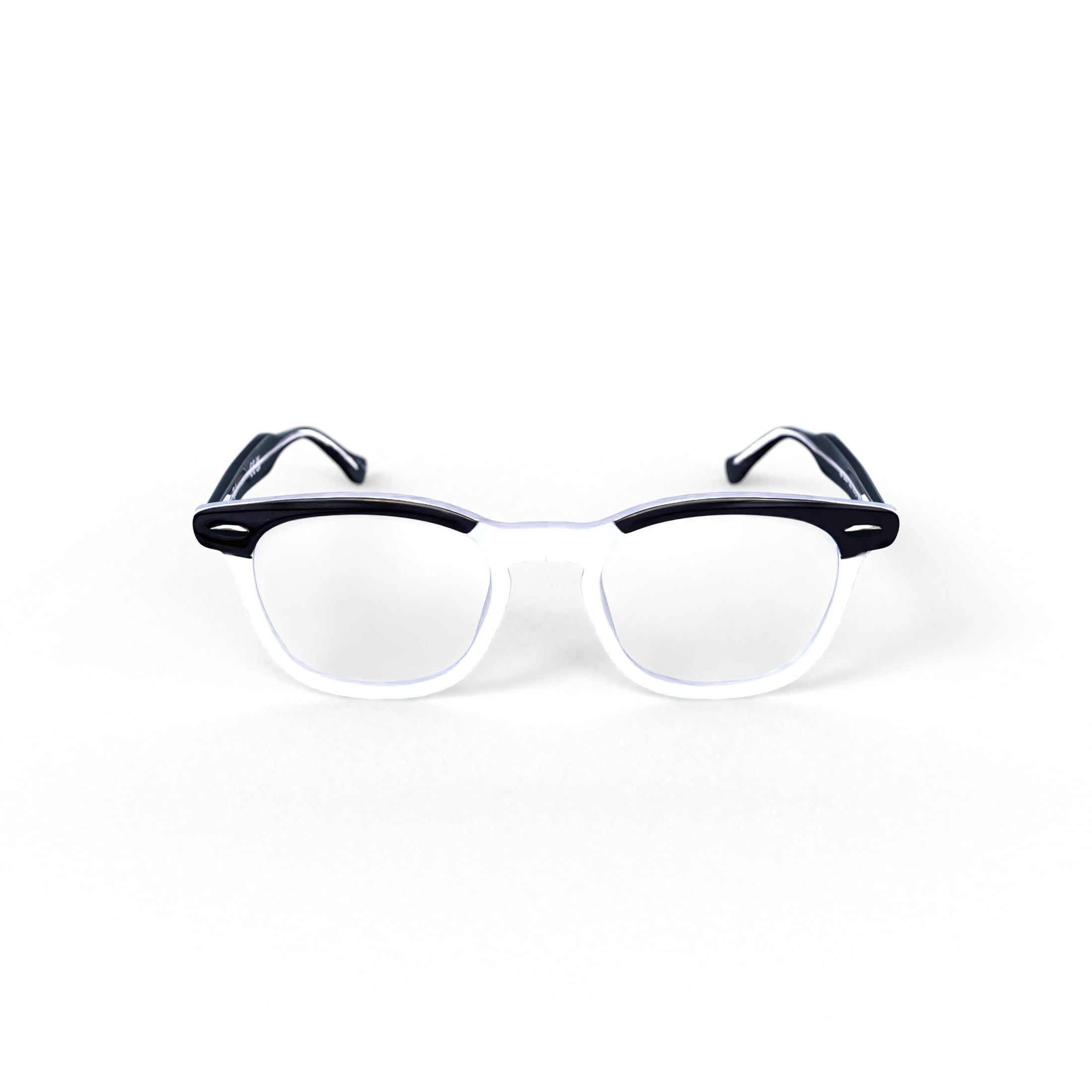 Ray-Ban Youth Size 45 0RY9098V Prescription Eyeglasses with Case, Black on Transparent
