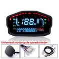 thumbnail image 4 of Sidaley ABS motocicleta LCD velocímetro digital tacómetro temperatura del agua indicador de combustible kilometraje motocicleta LCD Accesorios para motos, 4 of 6