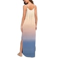 thumbnail image 3 of Elegante mujer Casual con cuello en V vestidos estampados verano sin mangas vestido de jersey OAVQHLG3B Store  lin121212, 3 of 5