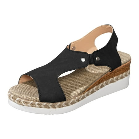 

Womens Sandals Comfortable Sandals Comfortable Dressy Wedge Sandals Platform Sandals