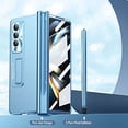 thumbnail image 3 of For Samsung Galaxy Z Fold 3 Magnetic Hinge Protection Kickstand With S Pen Holder Shockproof Case, 3 of 6