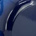 thumbnail image 2 of MegaChef 6.35 Quart Round Enameled Cast Iron Dutch Oven with Self Basting Lid in Dark Blue, 2 of 8
