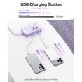 thumbnail image 2 of ORICO 10-in-1 Desktop Power Strip, Upgraded USB C Charging Station with GaN Technology, 6 AC Outlets, 4 USB Ports (2 USB C, 20W PD), Surge Protector, Flat Plug, 5 Colors – For Home Office Dorm(15FT), 2 of 8