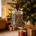 thumbnail image 2 of Clearance! Christmas Tree Cash Gift Holder Ornament, 2026 Acrylic Stocking Money Holder, Indoor Outdoor Home Decor, Christmas Decorations for Xmas Tree Holiday Gifting, 2 of 7