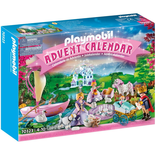 PLAYMOBIL Calendar - Royal Picnic Action Figure Set, 128 Pieces - Walmart.com