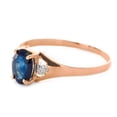 thumbnail image 2 of Galaxy Gold 14K Solid Gold Natural Diamond Ring for Women - Rose Gold Fine Jewelry, 2 of 3
