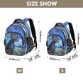 thumbnail image 4 of YAZAOO Backpack Fashio Moonlit Kitty Dreams Pattern Suitable Schoolbag Traveling Bag, 4 of 8