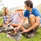 thumbnail image 1 of Xihbxyly Bandeja Portátil para Barbacoa, Asador de Hierro Antiadherente, Diseño Ligero, Resistente a Altas Temperaturas, Fácil de Limpiar, Estufa de Picnic para Exteriores, Compatibilidad Universal,, 1 of 7