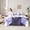 Purple 01, variant on Feelyou Japanese Anime Girl Twin Bedding Sets 7pcs, Buttefly Blue Purple Comforter Set