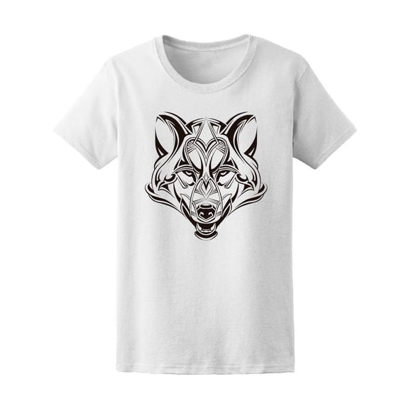 Beautiful Wolf Ornament Tee Women's -Image by Shutterstock