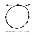 thumbnail image 2 of Sonducket Pulseras anudadas, tejida de longitud, suministros de joyería para mujer, accesorios populares hechos a mano para mujer, Ropa, zapatos y accesorios Miscelánea Negro, 2 of 6